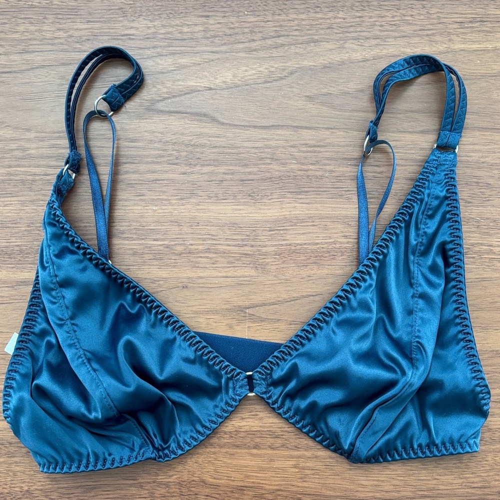 FREE PEOPLE INTIMATELY SATIN BRALETTE